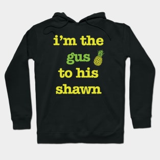 Gus to his Shawn Hoodie